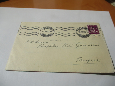 1933 Tre piispattarien  kirje Jaakko Gummeruksen kuolemasta