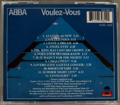 Abba - Voulez-Vous -CD