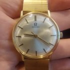 Miesten 1960? - luvun Omega kultakello 14K - pikkukuva 1