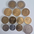 Indonesia kolikoita eri vuosia ja arvoja rupiah (14601) - pikkukuva 1