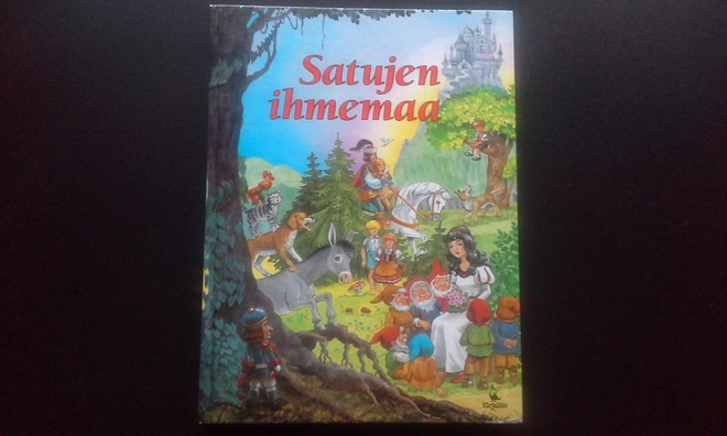 Satujen Ihmemaa, kovakantinen kirja 126s (Kirjalito 1995)