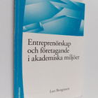 Lars Bengtsson : Entreprenörskap och företagande i akadem... - pikkukuva 1