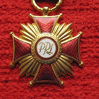 Ansioristi Puola - Cold First Class Cross of Merit - pikkukuva 2