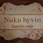 Hyvän yön kylttejä eri kielillä - pikkukuva 2