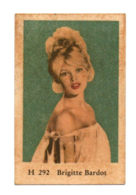 Purkkakuva H n:o 292 BRIGITTE BARDOT
