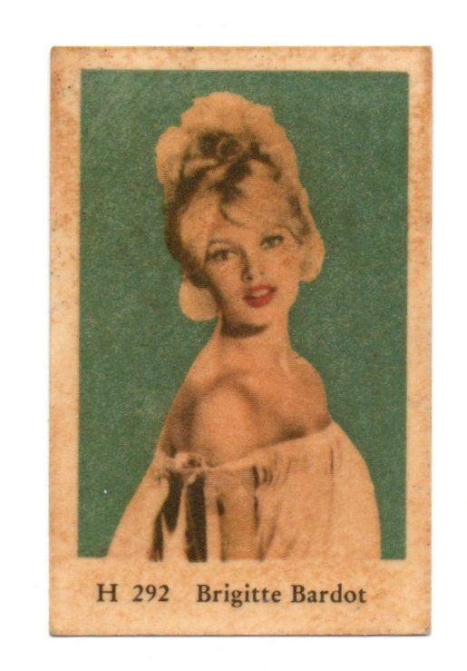 Purkkakuva H n:o 292 BRIGITTE BARDOT