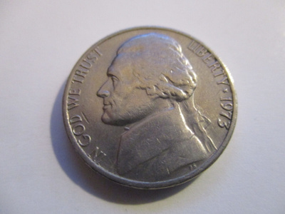 USA FIVE CENTS 1973 (KO-139)