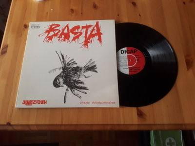 Quilapayún – Basta lp Latin, Folk, World, & Country