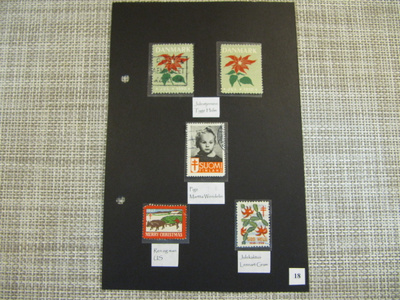 Joulumerkkejä 1947-1953.