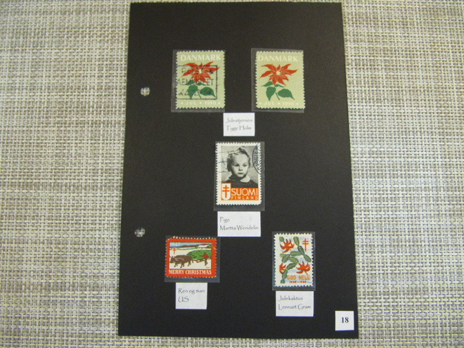 Joulumerkkejä 1947-1953.