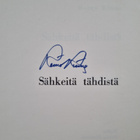 Reino Rinne : Sähkeitä tähdistä : Uforismeja (signeerattu) - pikkukuva 3