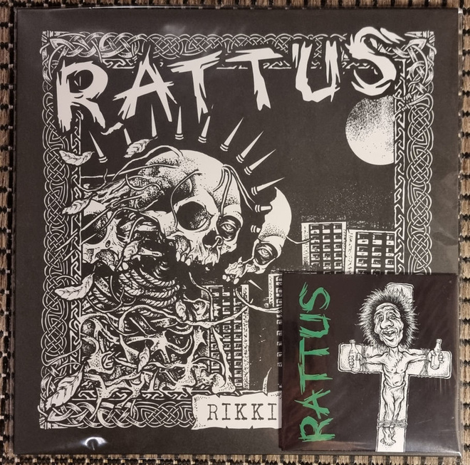RATTUS - Rikki LP+CD (2023 albumi + tribute CD)