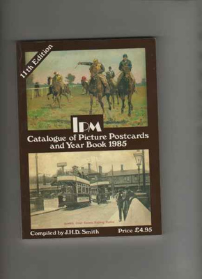 IPM catalogue of picture postcards, 11.ed. 1985, 180 pages