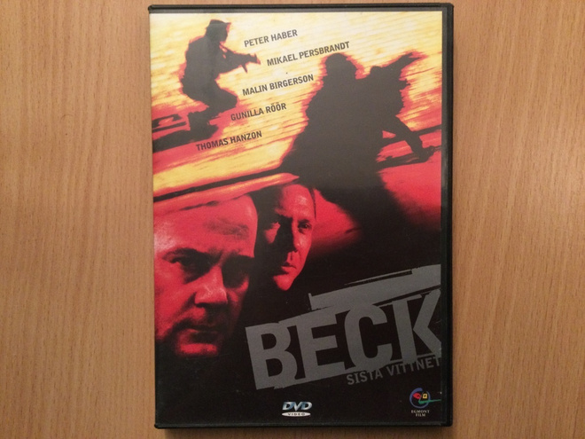 Beck- Sista Vittnet / Viimeinen todistaja- DVD••