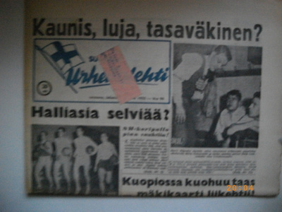 Suomen Urheilulehti Nro 96/1952 (25.2)