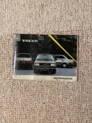 Huoltokirja volvo 340/360