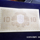 10 mk 1939 Litt. D C 4651284 KIV / Wah Vl 1 Taittamaton - pikkukuva 2