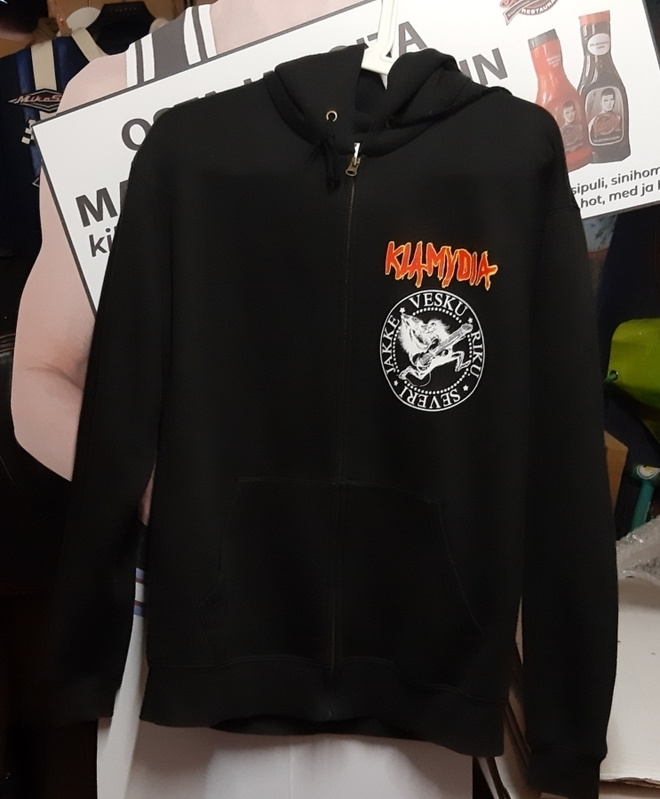 Klamydia huppari koko S hieno kunto