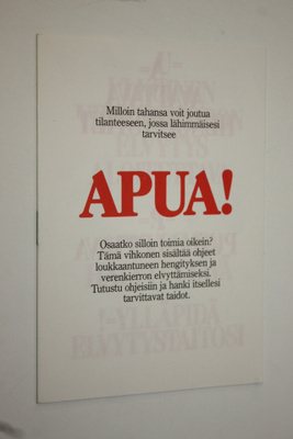 Apua : ohjeita elvytyksestä