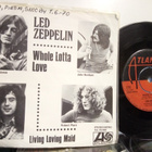 7" single :  Led Zeppelin :  WHOLE LOTTA LOVE ( SIS POSTIKUL - pikkukuva 1