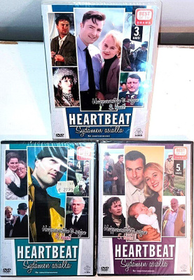 UUSI Sydämen asialla - Heartbeat Kaudet 3-5 (11 DVD)