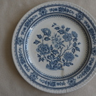 2 kpl DORSET Wood & Sons sinivalkoiset lautaset - pikkukuva 3