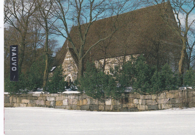 KIRKKOKORTTI - NAUVON KIRKKO - 1