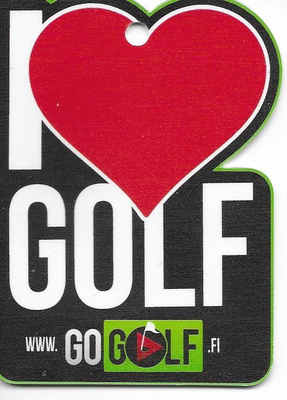 I Love Golf -badge