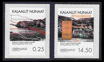 Grönlanti 611-2 ** Kaivostoiminta tarramerkit (2012)
