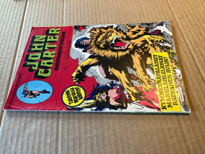 JOHN CARTER AVARUUDEN TARZAN 7/1979