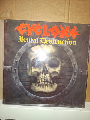 CYCLONE - Brutal Destruction LP - Roadracer USA 1986 (UUSI!)