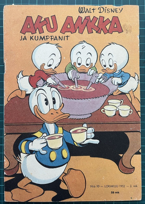 Aku Ankka 1952 n:o 10