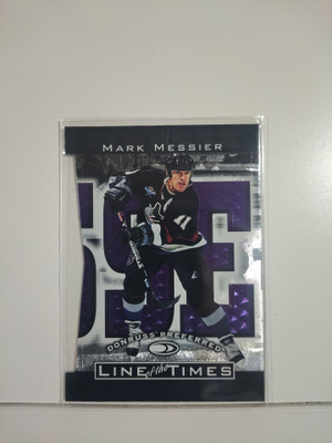 1997-98 Donruss Preferred Line of the Times#7-C Mark Messier