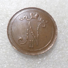 10 penniä 1914 kulkematon tasaisesti patinoitunut kl 9 - pikkukuva 2