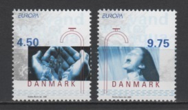 (S1699) DENMARK, 2001 (Europa. Water). Mi ## 1277-1278. MNH*