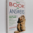 Barbara Berliner : Book of Answers : The New York Public ... - pikkukuva 1