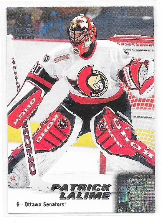 1999-00 Pacific Omega #160 Patrick Lalime Ottawa Senators MV