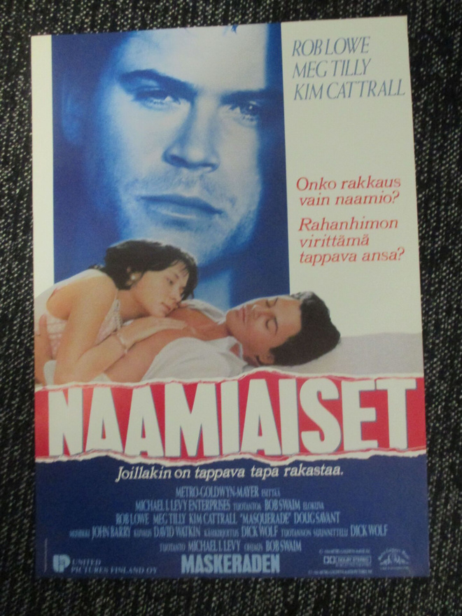 Naamiaiset (1988) - vanha elokuvajuliste - Rob Lowe