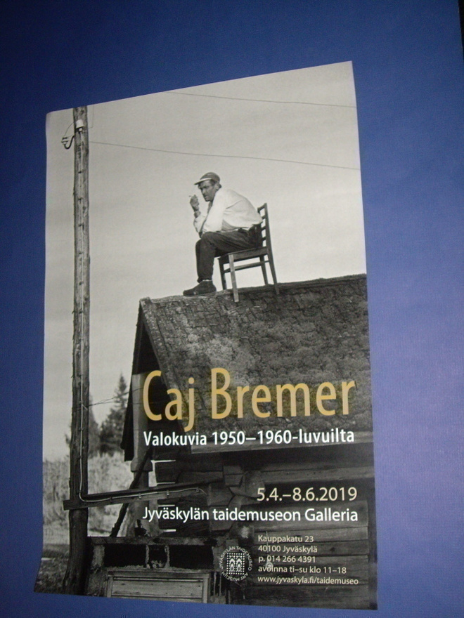 Caj Bremer NÄYTTELYJULISTE  1950-1960