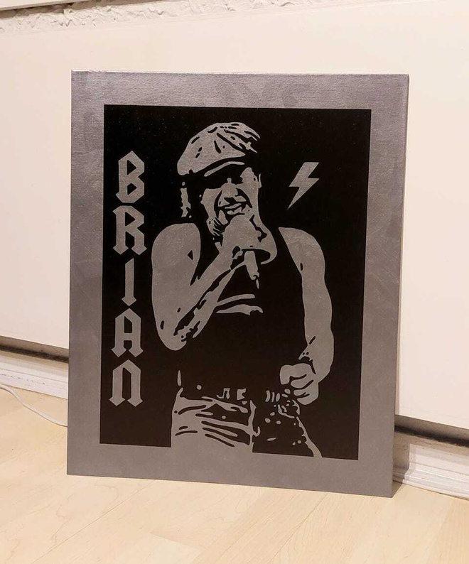 AC/DC - Brian Johnson - taulu
