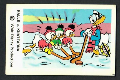 Keräilykuva - Disney - Kalle o. Knattarna Aku Ankka ja pojat
