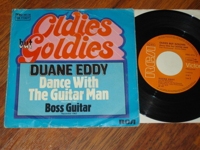 7" DUANE EDDY - Dance With The Guitar Man - single 1977 EX-