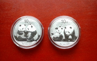 Kiinan Panda unssin hopeakolikot