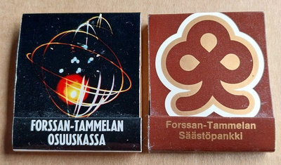 Mainostikut Forssa Tammela Säästöpankki ja Osuuskassa