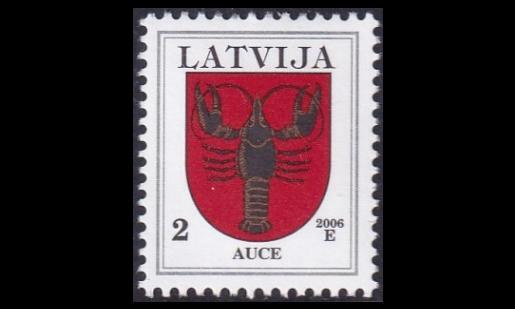 Latvia 421D_VIII ** Käyttösarja Vaakuna 2 S -06 (1996)