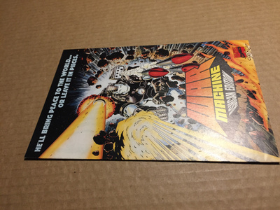MARVEL WAR MACHINE ASHCAN EDITION 1994 HYVÄ