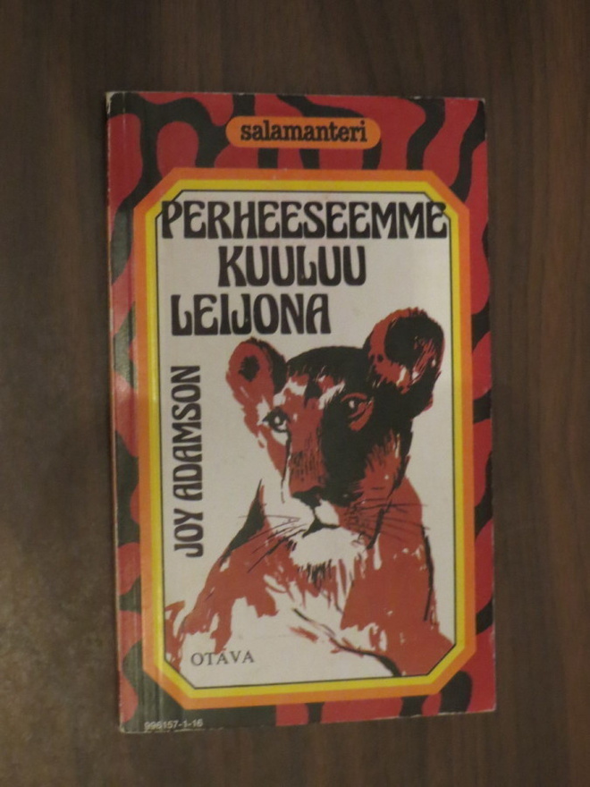 Joy Adamson: Perheeseemme kuuluu leijona