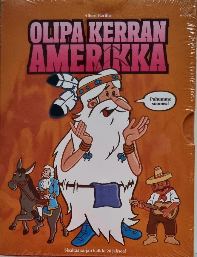 OLIPA KERRAN AMERIKKA, KOKO SARJA DVD (6 DISC)