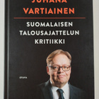 Juhana Vartiainen : Suomalaisen talousajattelun kritiikki - pikkukuva 1