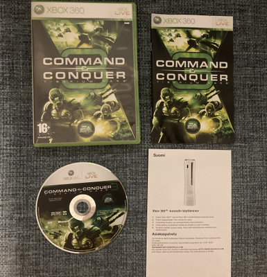 XBOX 360: Command & Conquer 3 - Tiberium Wars (CIB)